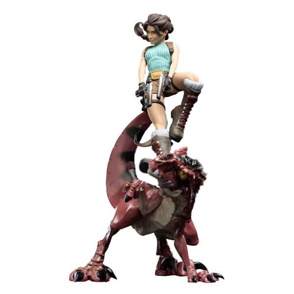 Figura Mini Epics Lara Croft Raptor Tomb Raider 24 Cm 5