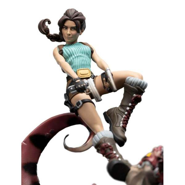 Figura Mini Epics Lara Croft Raptor Tomb Raider 24 Cm 2