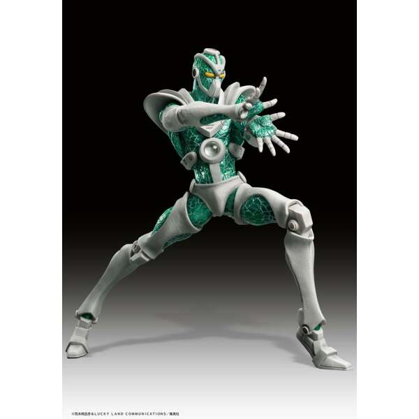 Figura Super Action Legend Hierophant Green JoJo’s Bizarre Adventure Part3 14 cm - Collector4u.com