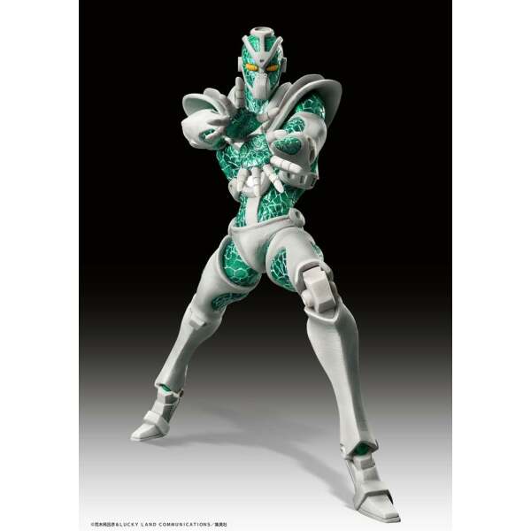 Figura Super Action Legend Hierophant Green JoJo’s Bizarre Adventure Part3 14 cm - Collector4u.com