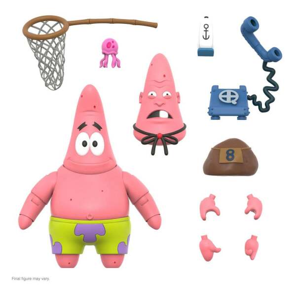 Figura Ultimates Patrick Bob Esponja 18 Cm 4