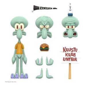 Figura Ultimates Squidward Bob Esponja 18 Cm 4