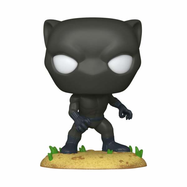 Funko Black Panther Marvel Pop Comic Cover Vinyl Figura 9 Cm