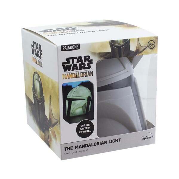 Lámpara casco Star Wars: The Mandalorian 14 cm - Collector4u.com