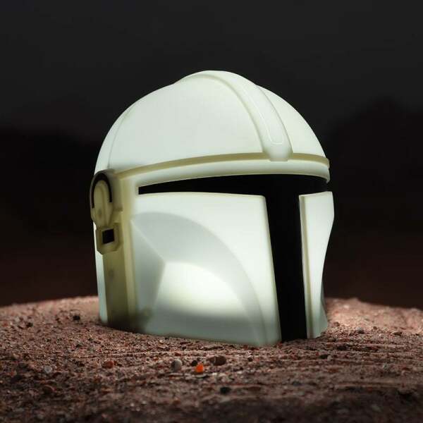 Lámpara casco Star Wars: The Mandalorian 14 cm - Collector4u.com