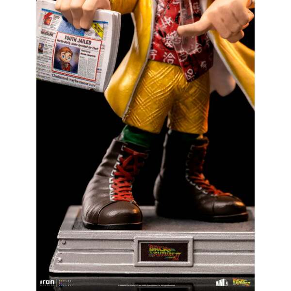 Minifigura Doc Brown Regreso al Futuro II Mini Co. PVC 15 cm - Collector4u.com