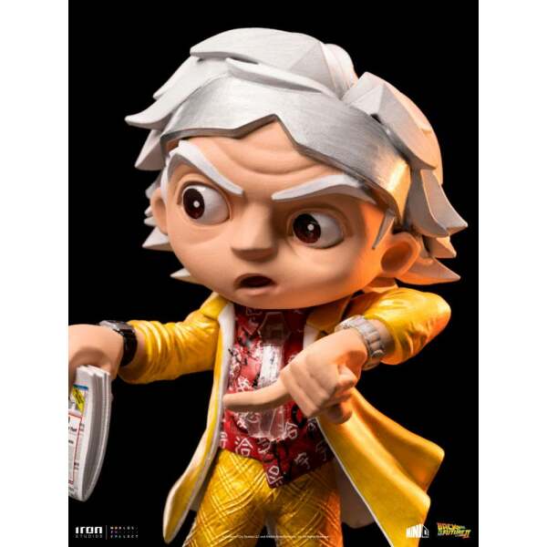 Minifigura Doc Brown Regreso al Futuro II Mini Co. PVC 15 cm - Collector4u.com