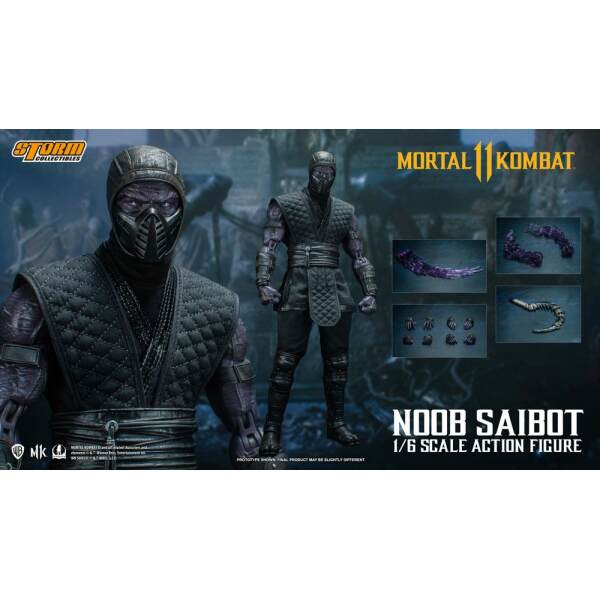 Figura 1/6 Noob Saibot Mortal Kombat 11 32 cm - Collector4u.com