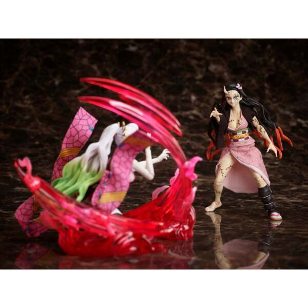 Figura Buzzmod Nezuko Kamado Demon Advancing Ver Demon Slayer Kimetsu No Yaiba 1 12 15 Cm 3