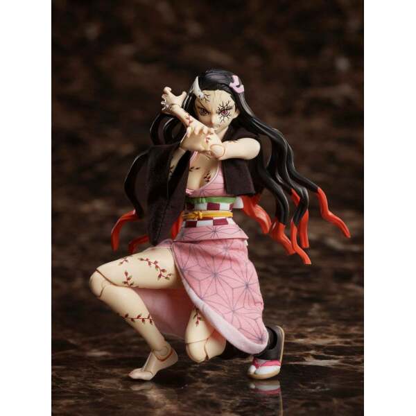 Figura Buzzmod Nezuko Kamado Demon Advancing Ver Demon Slayer Kimetsu No Yaiba 1 12 15 Cm 5