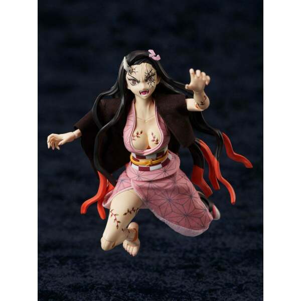 Figura Buzzmod Nezuko Kamado Demon Advancing Ver Demon Slayer Kimetsu No Yaiba 1 12 15 Cm 6