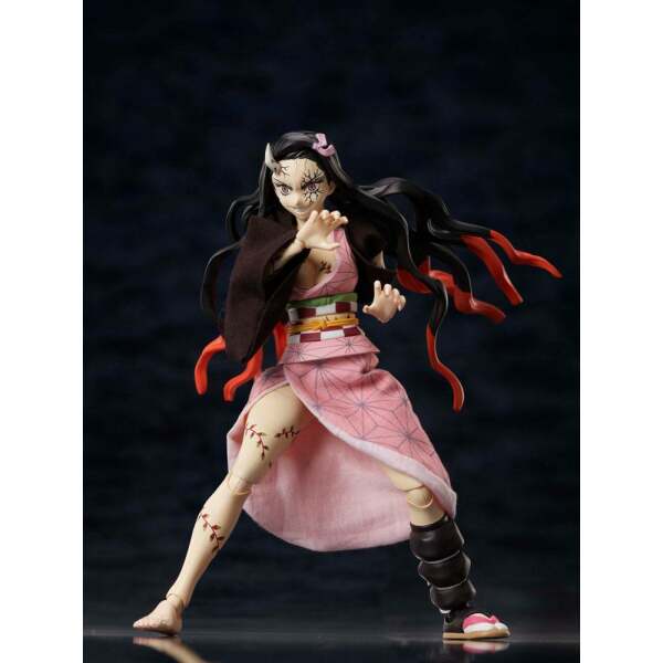 Figura Buzzmod Nezuko Kamado Demon Advancing Ver Demon Slayer Kimetsu No Yaiba 1 12 15 Cm 7