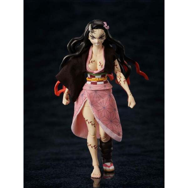 Figura Buzzmod Nezuko Kamado Demon Advancing Ver Demon Slayer Kimetsu No Yaiba 1 12 15 Cm 9