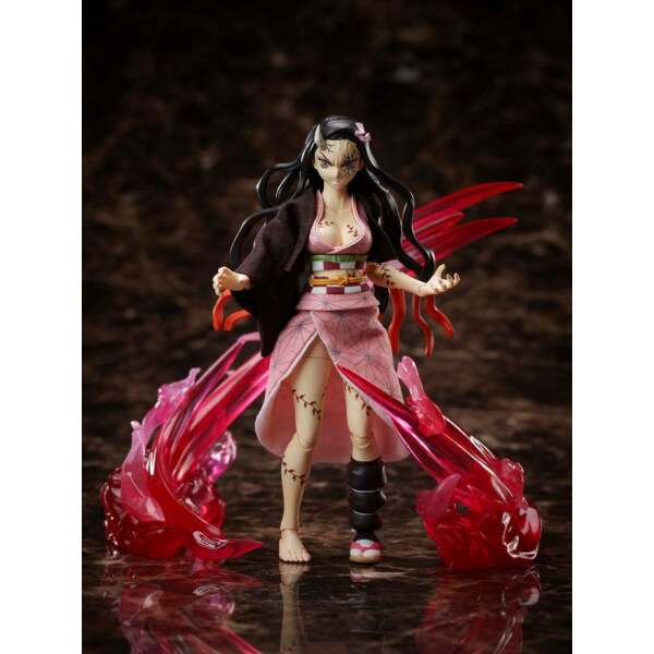 Figura Buzzmod Nezuko Kamado Demon Advancing Ver Demon Slayer Kimetsu No Yaiba 1 12 15 Cm