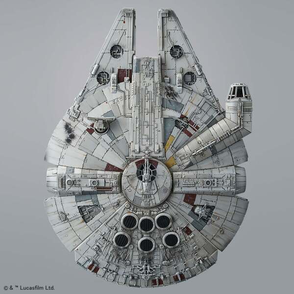 Maqueta 1 144 Millennium Falcon Star Wars Episode Vii 7