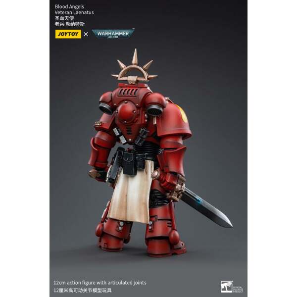 Figura 1/18 Blood Angels Veteran Laenatus Warhammer 40k 12 cm - Collector4u.com