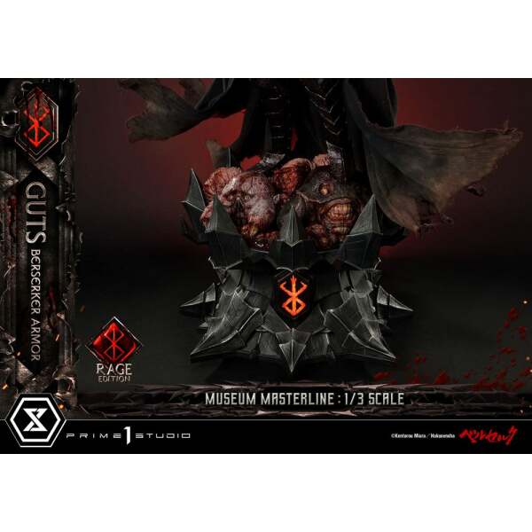 Estatua Guts Berserker Armor Rage Edition Berserk Museum Masterline 1/3 121 cm - Collector4u.com