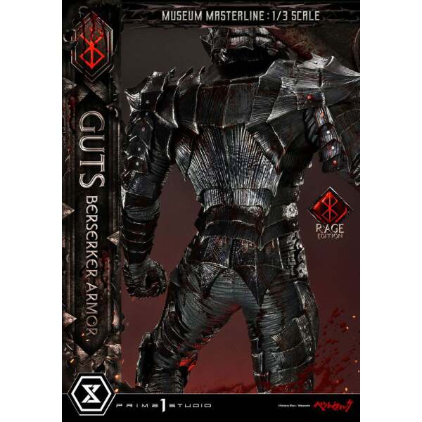 Estatua Guts Berserker Armor Rage Edition Berserk Museum Masterline 1/3 121 cm - Collector4u.com