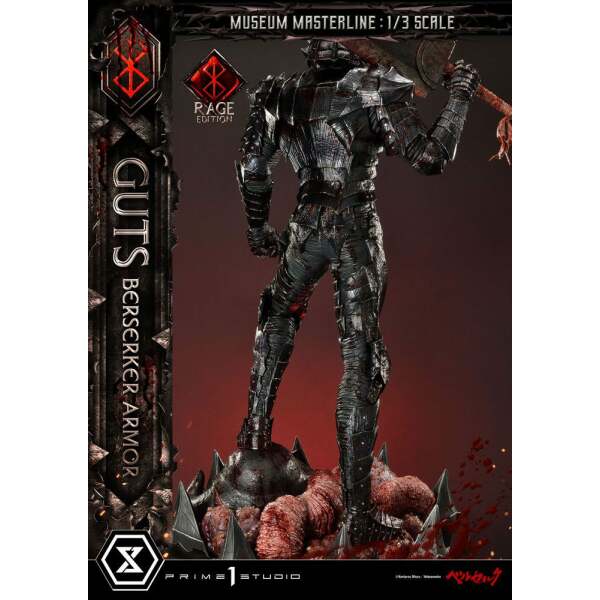 Estatua Guts Berserker Armor Rage Edition Berserk Museum Masterline 1/3 121 cm - Collector4u.com