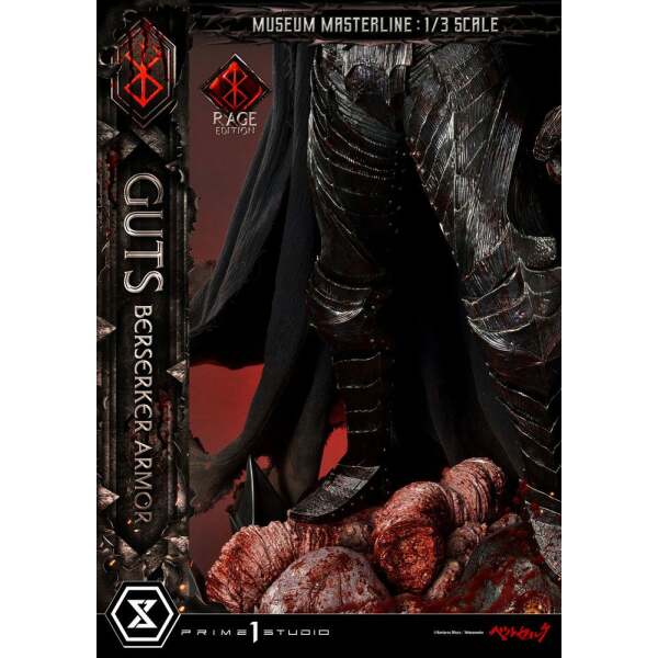 Estatua Guts Berserker Armor Rage Edition Berserk Museum Masterline 1/3 121 cm - Collector4u.com