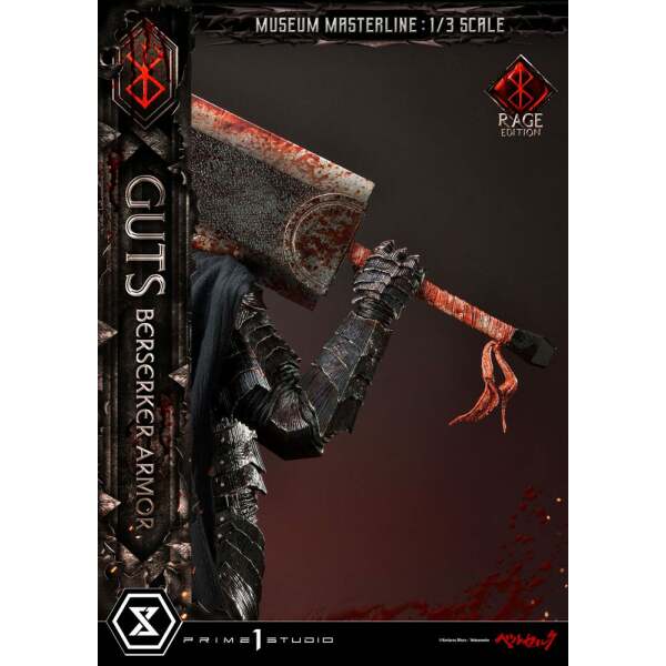 Estatua Guts Berserker Armor Rage Edition Berserk Museum Masterline 1/3 121 cm - Collector4u.com