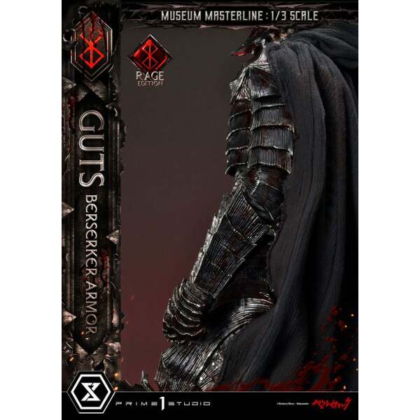 Estatua Guts Berserker Armor Rage Edition Berserk Museum Masterline 1/3 121 cm - Collector4u.com