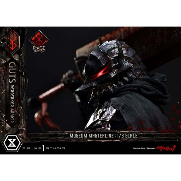 Estatua Guts Berserker Armor Rage Edition Berserk Museum Masterline 1/3 121 cm - Collector4u.com