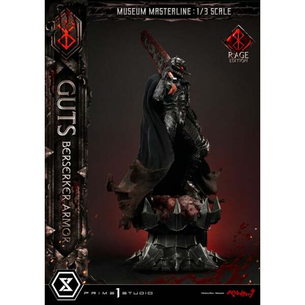 Estatua Guts Berserker Armor Rage Edition Berserk Museum Masterline 1/3 121 cm - Collector4u.com