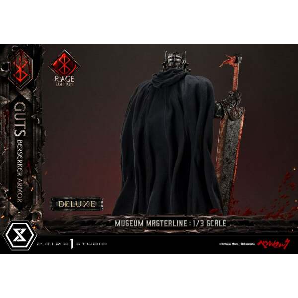 Estatua Guts Berserker Armor Rage Edition Deluxe Bonus Version Berserk Museum Masterline 1/3 121 cm - Collector4u.com