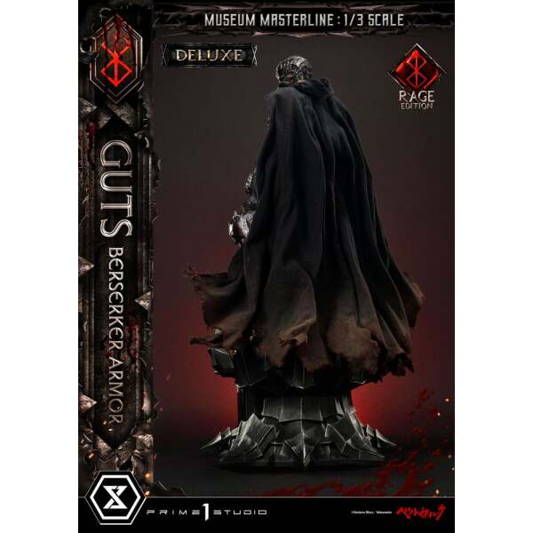 Estatua Guts Berserker Armor Rage Edition Deluxe Bonus Version Berserk Museum Masterline 1/3 121 cm - Collector4u.com