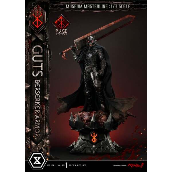 Estatua Guts Berserker Armor Rage Edition Berserk Museum Masterline 1 3 121 Cm