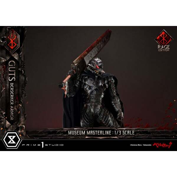 Estatua Guts Berserker Armor Rage Edition Berserk Museum Masterline 1/3 121 cm - Collector4u.com