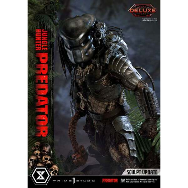 Estatua Museum Masterline 1/3 Jungle Hunter Predator Predator Deluxe Bonus Version 90 cm - Collector4u.com