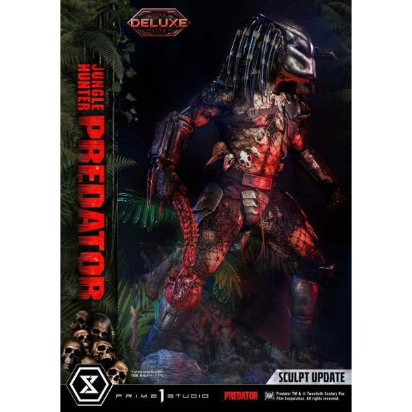 Estatua Museum Masterline 1/3 Jungle Hunter Predator Predator Deluxe Bonus Version 90 cm - Collector4u.com