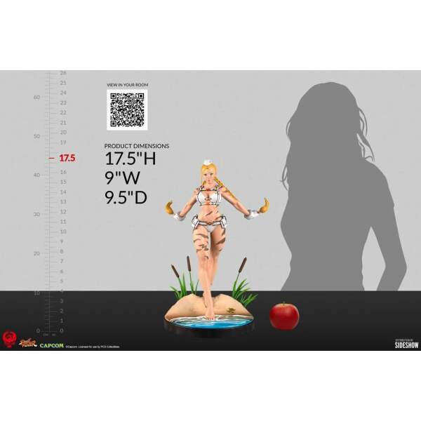 Estatua 1/4 Cammy Street Fighter Player 2 44 cm - Collector4u.com