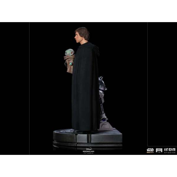 Estatua Legacy Replica 1/4 Luke Skywalker, R2-D2 & Grogu Star Wars The Mandalorian 54 cm - Collector4u.com