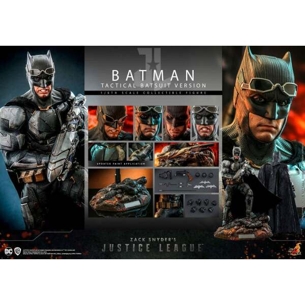 Figura 1/6 Batman (Tactical Batsuit Version) Zack Snyder`s Justice League 33 cm - Collector4u.com