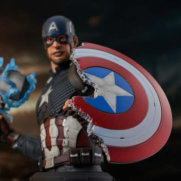 Busto 1/6 Captain America Vengadores: Endgame 15 cm - Collector4u.com