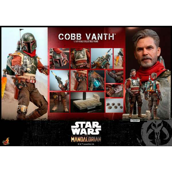 Figura 1/6 Cobb Vanth Star Wars The Mandalorian 31 cm - Collector4u.com