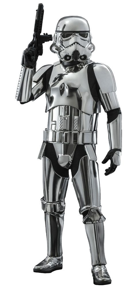 Figura Movie Masterpiece 1/6 Stormtrooper Star Wars Chrome Version 30 cm