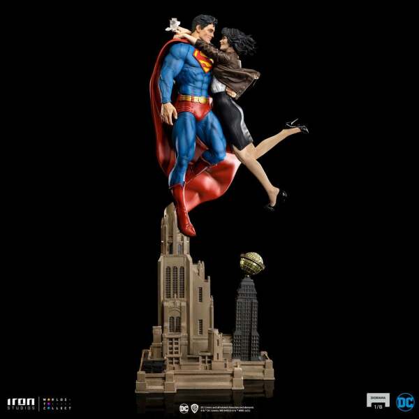 Diorama 1/6 Superman & Lois DC Comics 57 cm - Collector4u.com