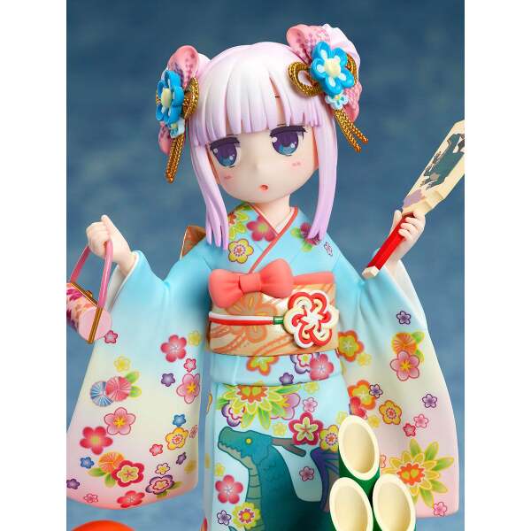 Estatua Kanna Finest Kimono Kobayashis Dragon Maid PVC 1/7 17 cm - Collector4u.com