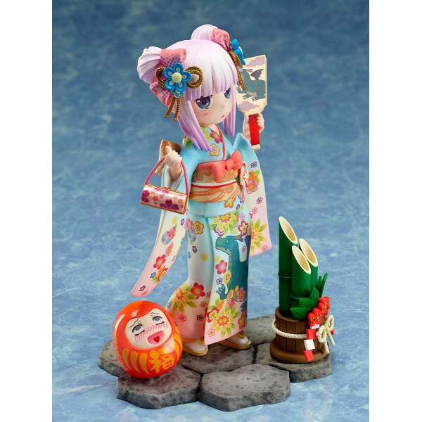 Estatua Kanna Finest Kimono Kobayashis Dragon Maid PVC 1/7 17 cm - Collector4u.com