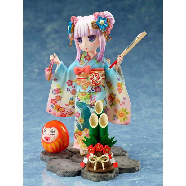 Estatua Kanna Finest Kimono Kobayashis Dragon Maid PVC 1/7 17 cm - Collector4u.com