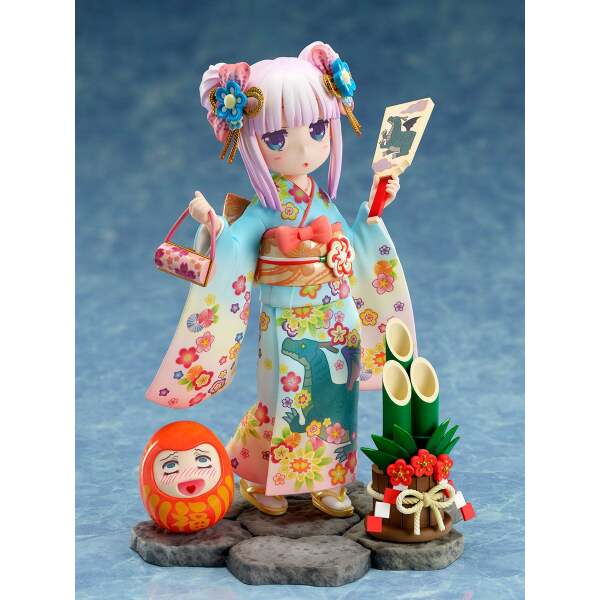 Estatua Kanna Finest Kimono Kobayashis Dragon Maid PVC 1/7 17 cm - Collector4u.com