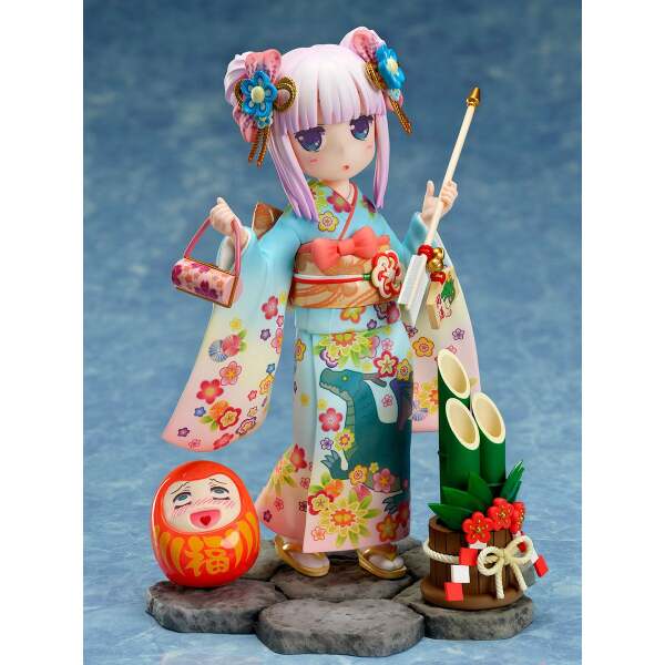 Estatua Kanna Finest Kimono Kobayashis Dragon Maid PVC 1/7 17 cm - Collector4u.com