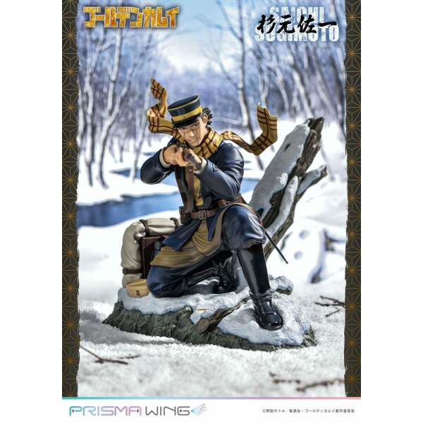 Estatua Prisma Wing Saichi Sugimoto Golden Kamuy PVC 1/7 20 cm - Collector4u.com