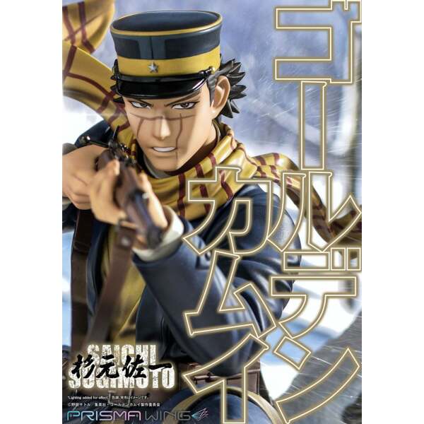 Estatua Prisma Wing Saichi Sugimoto Golden Kamuy PVC 1/7 20 cm - Collector4u.com