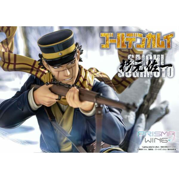 Estatua Prisma Wing Saichi Sugimoto Golden Kamuy PVC 1/7 20 cm - Collector4u.com