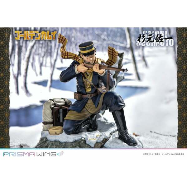 Estatua Prisma Wing Saichi Sugimoto Golden Kamuy PVC 1/7 20 cm - Collector4u.com